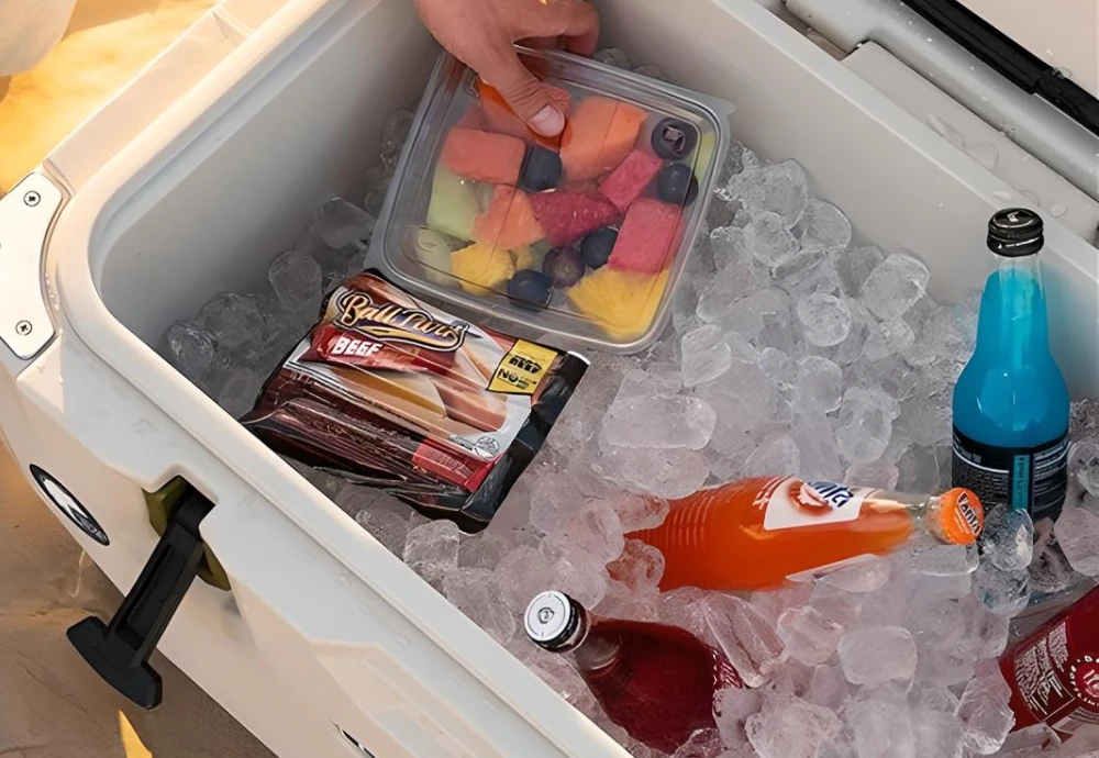 portable ice box cooler