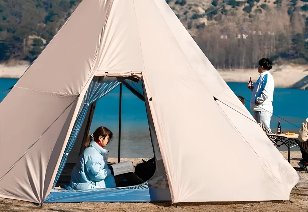 white teepee