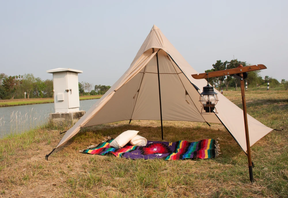 pyramid pop up tent